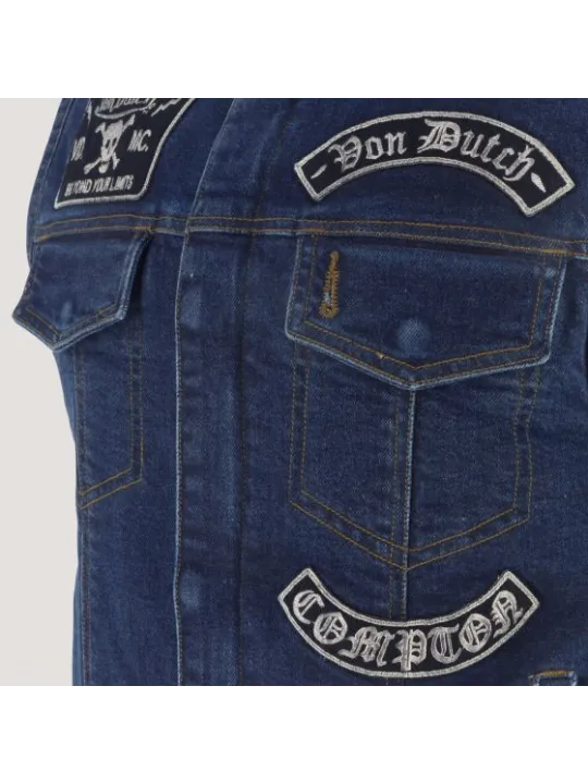Gilet Vd - Apache Toile Denim - Helstons