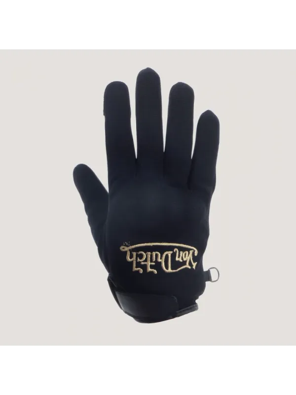 Gloves Vd - Silver Tissu-Cuir - Helstons