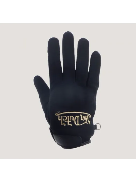 Gloves Vd - Silver Tissu-Cuir - Helstons
