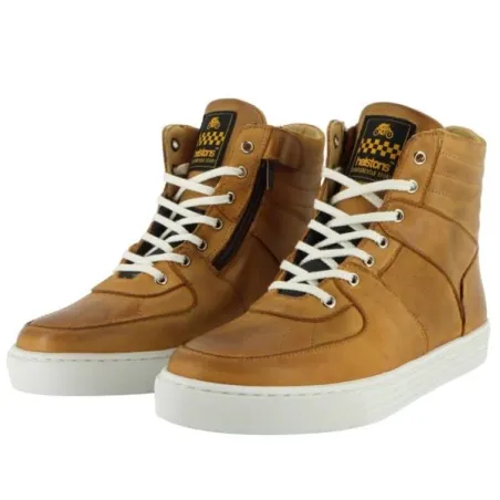 Basket Run Leather Shoes - Helstons