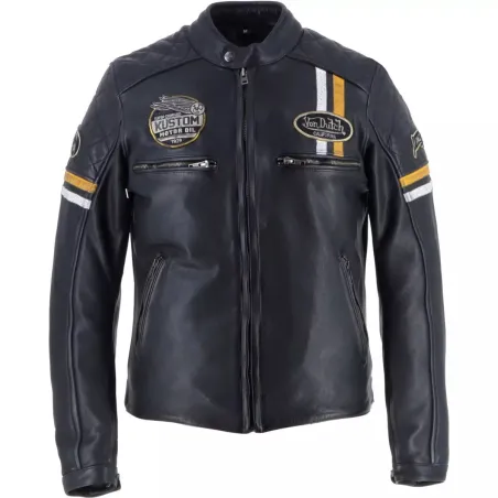 Blouson Vd - Race Now Cuir Wash - Helstons