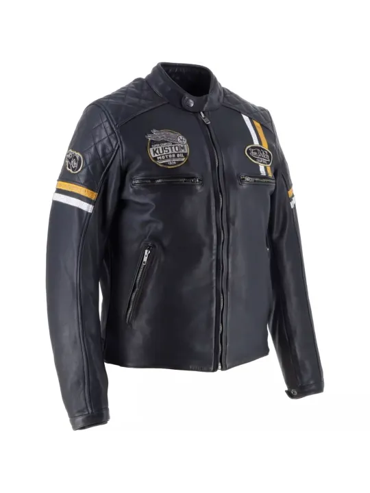 Vd - Race Now Leather Wash Jacket - Helstons