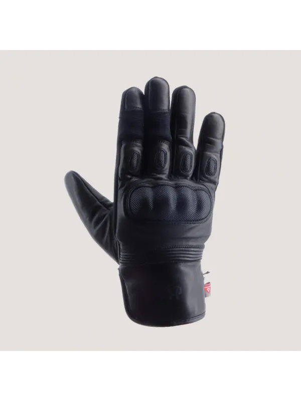 Gants Tomy Hiver Cuir-Tissu - Helstons