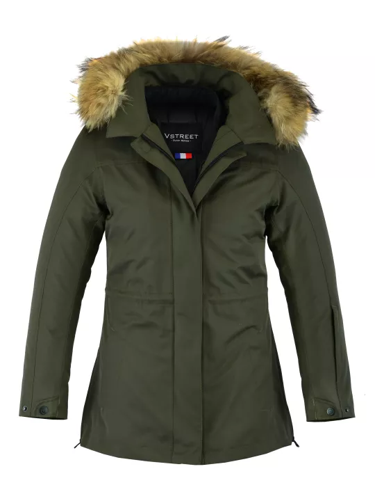 Alaska Lady retro jacket- Vstreet (Kaki)