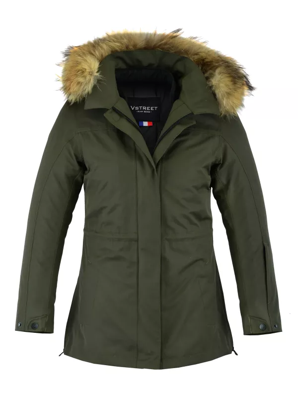 Alaska Lady retro jacket- Vstreet (Kaki)