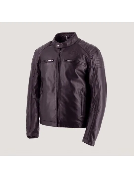 Casaco Bomb Leather Natural - Helstons