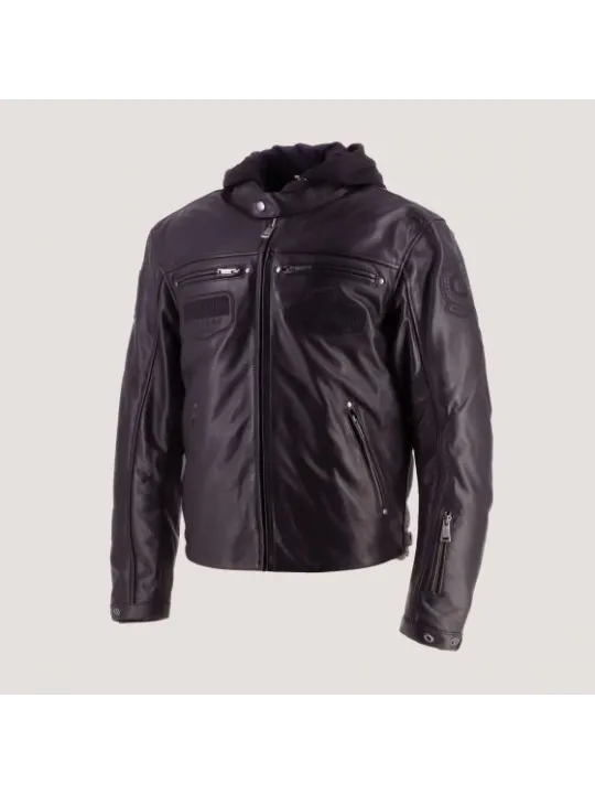 Blouson Rival Cuir Naturel - Helstons