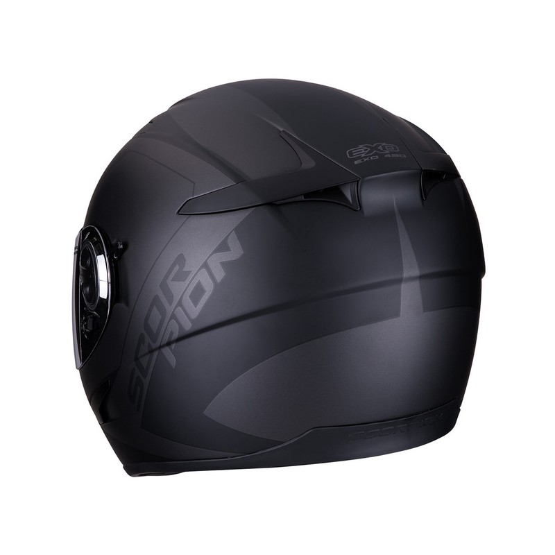 EXO-490 PACE Matt Black-Silver XXL