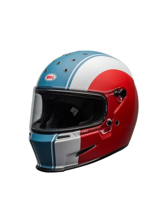 Casque Eliminator Slayer Bleu/Blanc/rouge - Bell