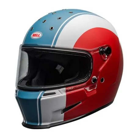Casque Eliminator Slayer Bleu/Blanc/rouge - Bell