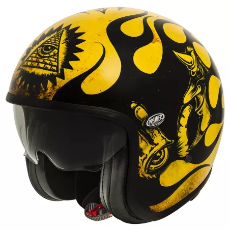 Vintage Bd12Bm Open Face Helmet - Premier