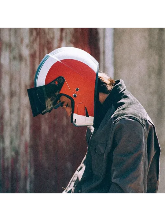 Casque Eliminator Slayer Bleu/Blanc/rouge - Bell