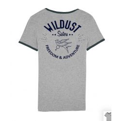 Wildust Damen T-Shirt - Retro Navy