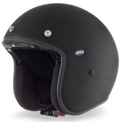 MOTO CASCO JET NERO OPACO PICCOLO U9BM - PREMIER