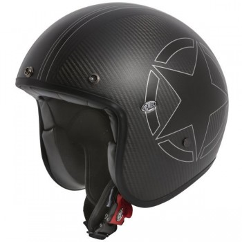 Le Petit Open Face Helmet Star Carbon Bm - Premier