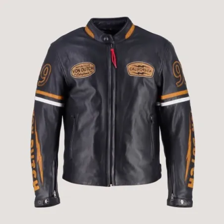 Blouson California Men (Cuir) - Von Dutch
