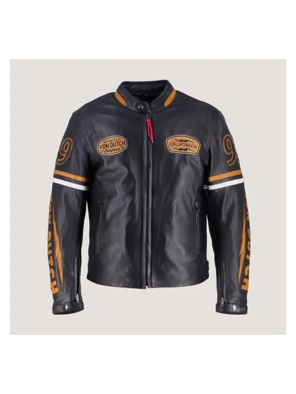 Blouson California Men (Cuir) - Von Dutch