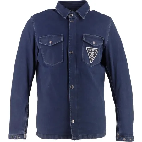 Chemise Stray Cat (Coton Denim) - Von Dutch