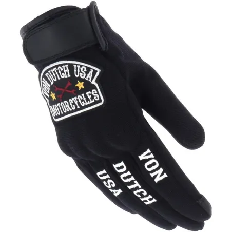 Gants Key Air Femme (Tissu/Cuir) - Von Dutch