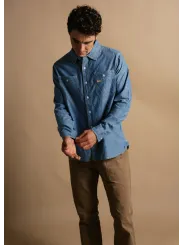 Chemise Fairmont Chambray - Iron & Resin