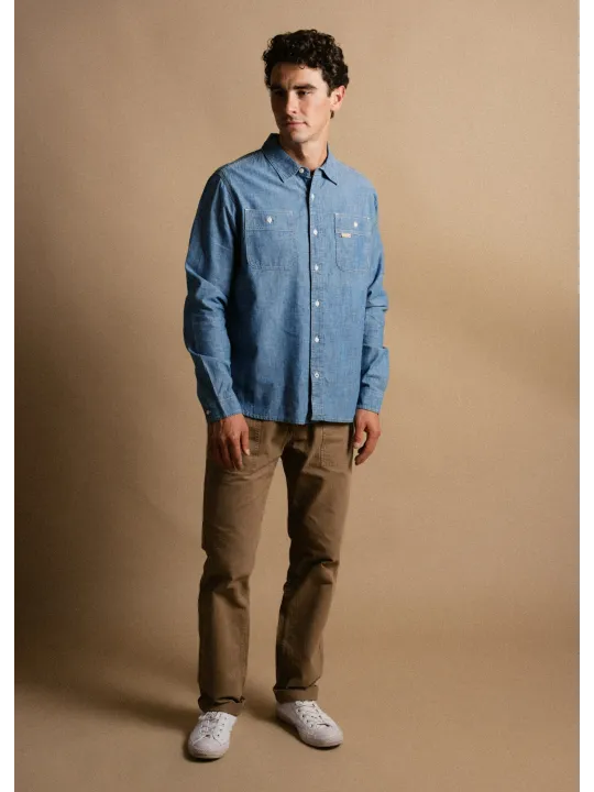 Chemise Fairmont Chambray - Iron & Resin