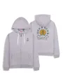 Sweat Sun Up Zip - Iron & Resin