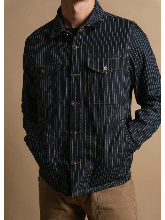 Veste Dogtown Striped Denim - Iron & Resin