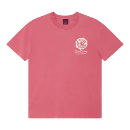 T-Shirt Tokyo Address Tee Melon Red - Deus Ex Machina