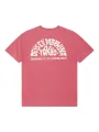 T-Shirt Tokyo Address Tee Melon Red - Deus Ex Machina
