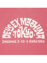 Camiseta Tokyo Address Tee Melon Red - Deus Ex Machina