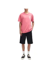 Camiseta Tokyo Address Tee Melon Red - Deus Ex Machina