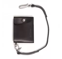 Mini-Portemonnaie Leder + Spitze - Helstons