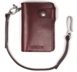 Moon Wallet Leather + Lacet Wallet - Helstons