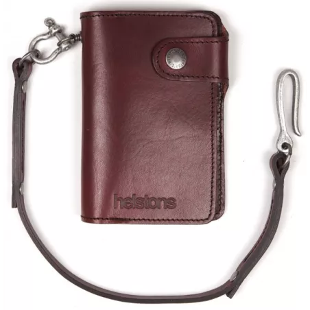 Portefeuille Moon Wallet Cuir + Lacet - Helstons