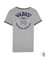 Tshirt Woman WILDUST - Retro Marine