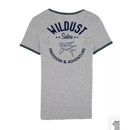 Tshirt Woman WILDUST - Retro Marine