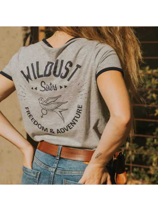 Lady Wildust T-Shirt - Rétro Marine
