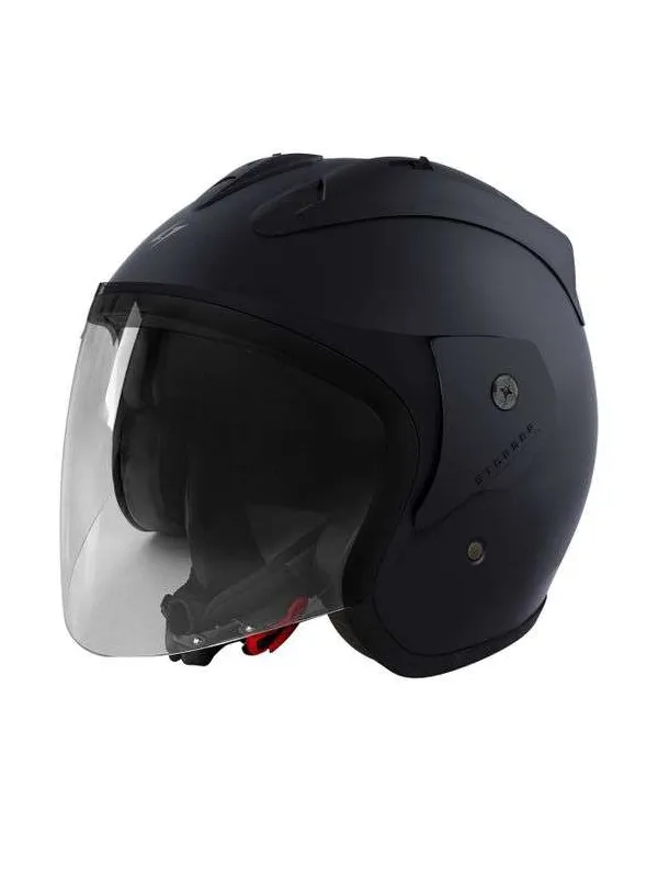 Casque moto jet Ride Solid - Stormer