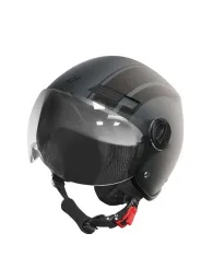 Casque moto jet Ride Solid - Stormer