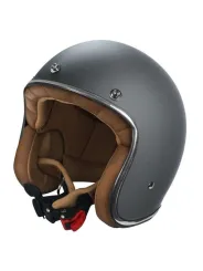 Casque moto jet Quartz solid - Stormer