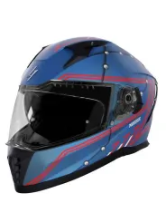 Casque moto intégral Blaster Maverik blue - Stormer