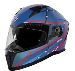 Casque moto intégral Blaster Maverik blue - Stormer