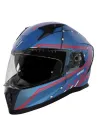 Casque moto intégral Blaster Maverik blue - Stormer