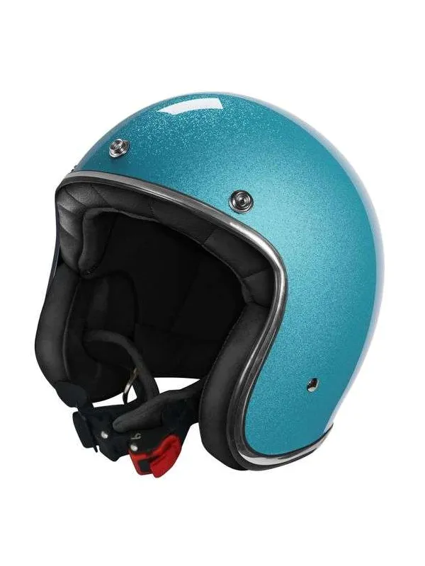 Casque moto jet Quartz Glitter - Stormer