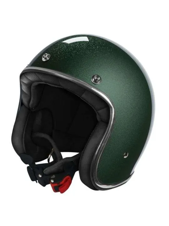 Casque moto jet Quartz Glitter - Stormer