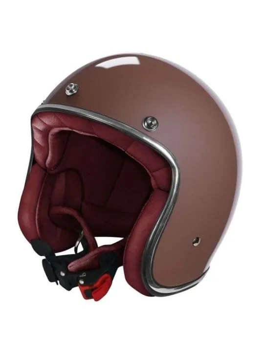 Casque moto jet Quartz Glitter - Stormer