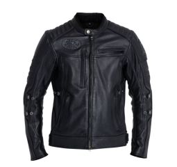 Blouson Moto Cuir Technical - John Doe