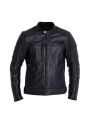 Blouson Moto Cuir Technical - John Doe