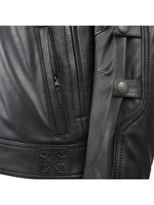 Motorradjacke Leder Technical - John Doe