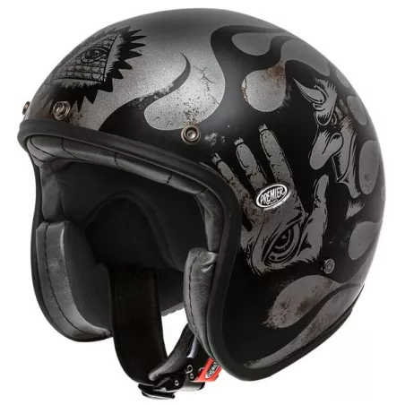 Motorradhelm JET LITTLE BD17BM - PREMIER